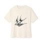 Flight Marked Unisex Oversized Boxy Tee