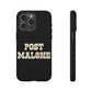 Tough iPhone Case (12–16 Pro Max) – Post Malone Bold Design