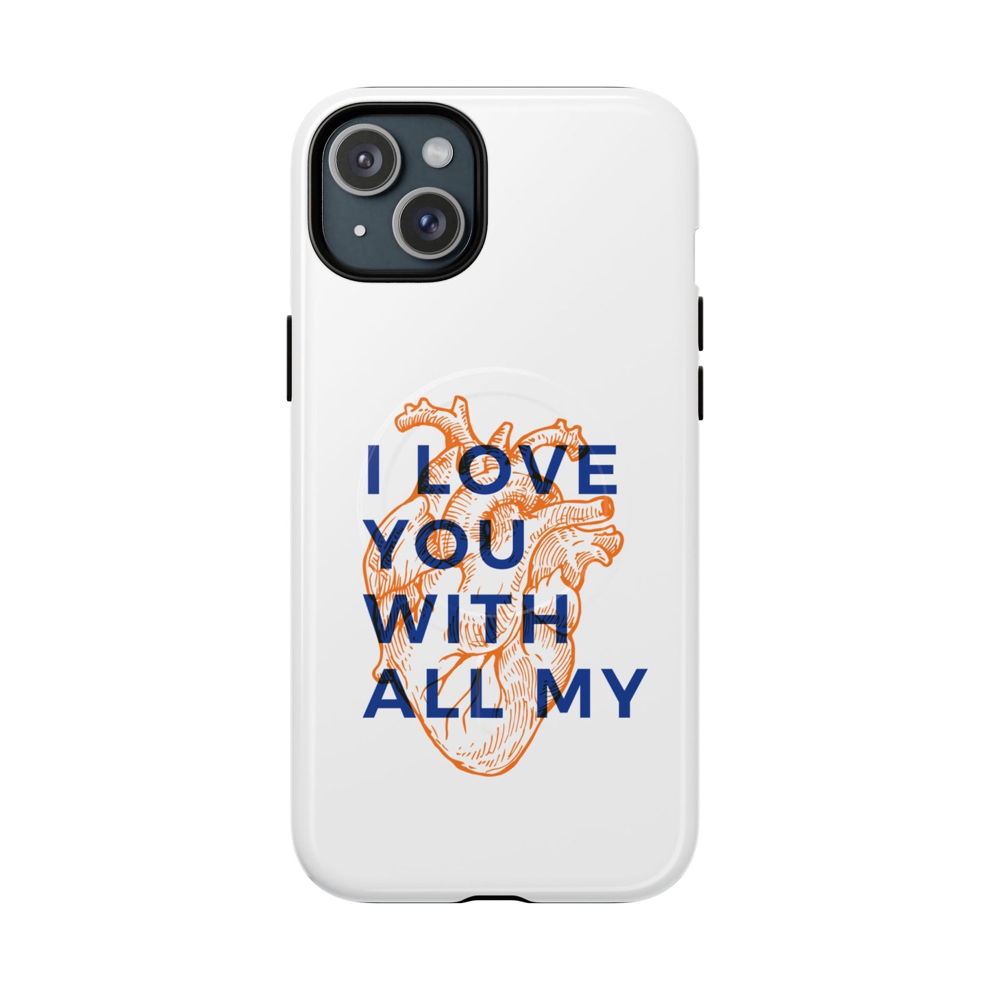 All My Heart Anatomical Art Tough Magnetic Case