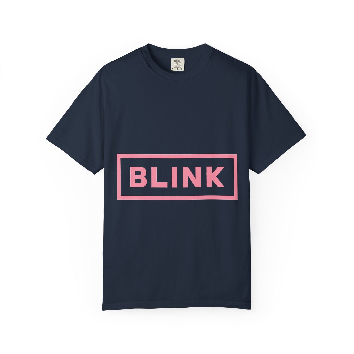 Minimal BLINK Logo – Dyed T-shirt