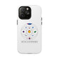 Colorful Planetary Orbit Diagram Tough Magnetic Case