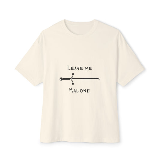 Yellow Outline Graffiti Unisex Oversized Boxy Tee