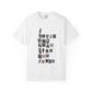 Mixed Message Collage Unisex Dyed T-shirt