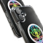 Rainbow Lunar Phases Magnetic Clear Impact case