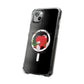 Abstract Guitar Sketch Magnetic Clear Impact Case