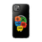 Orange Equals Symbol Magnetic Clear Impact Case