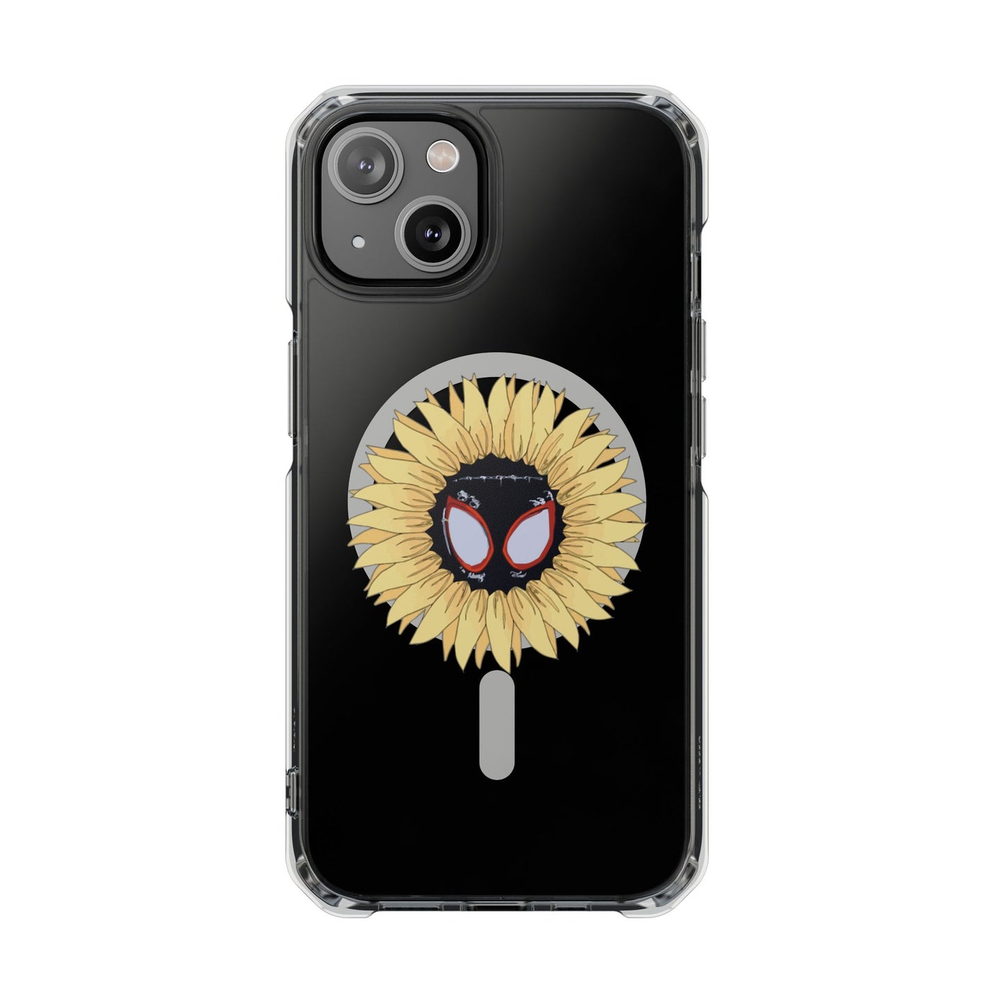 Sunflower Mask Illustration Magnetic Impact Case