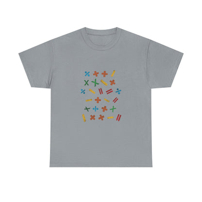 Minimalist Paw Print Unisex Heavy Cotton Tee