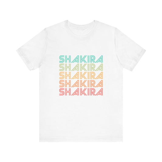 Retro Pop Lines Unisex jersey short sleeve tee