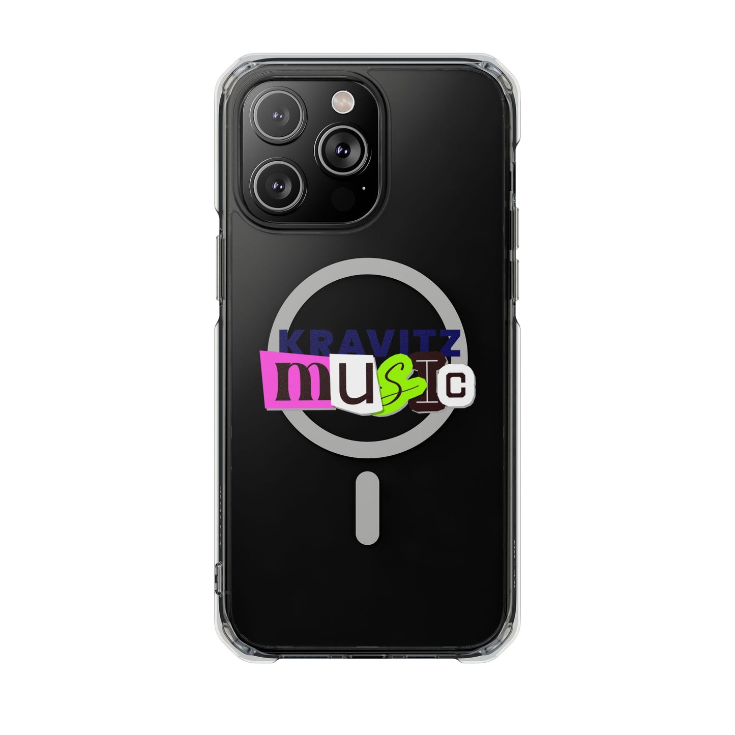 Mixed Tape Music Magnetic clear Impact case