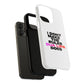Retro Fade Letter Tough Magnetic Case