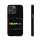 Premium Tough Case for iPhone 12 to 16 Pro Max Showcasing Coldplay’s Signage