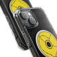 Minimalist Black Disc Outline Magnetic Impact Case