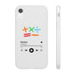 Flexi Case – Ed Sheeran Music Design (iPhone X–16 Pro Max)