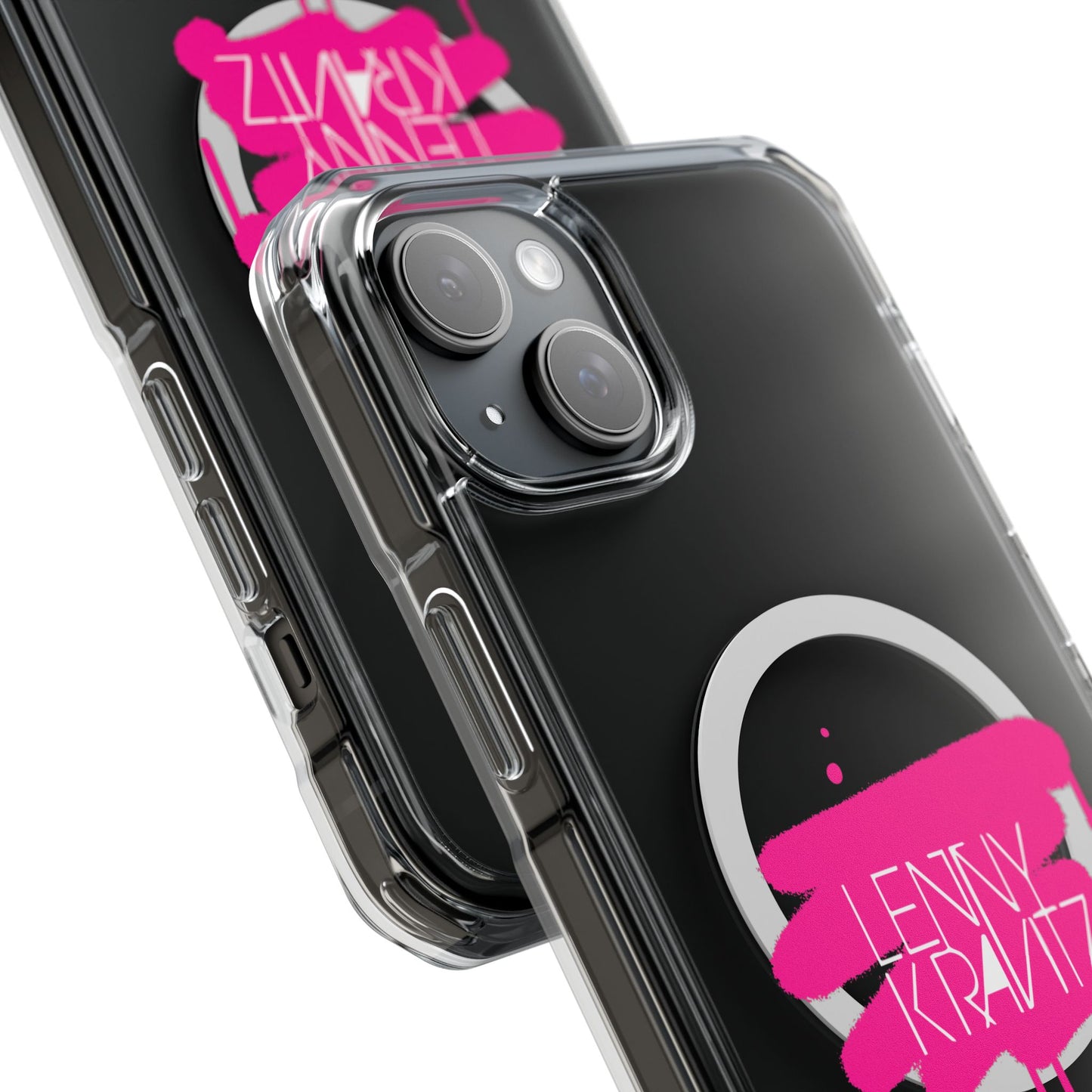 Electric Graffiti Drip Magnetic clear Impact case