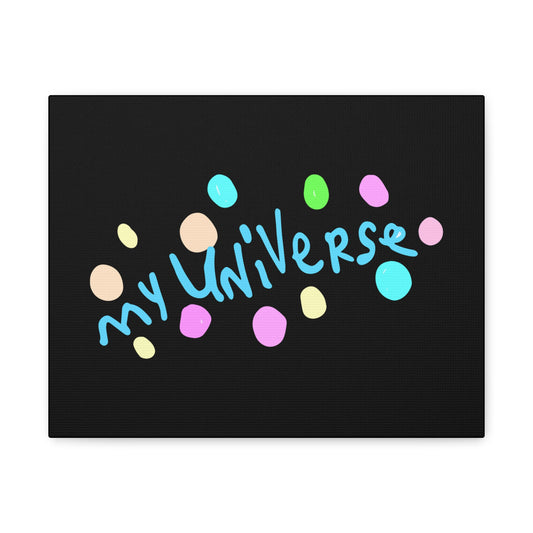 Pastel Universe Canvas
