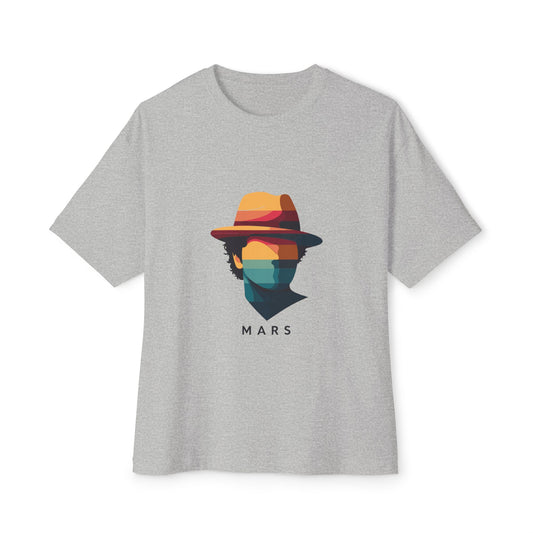 Funk Shadow Portrait Unisex Oversized Boxy Tee