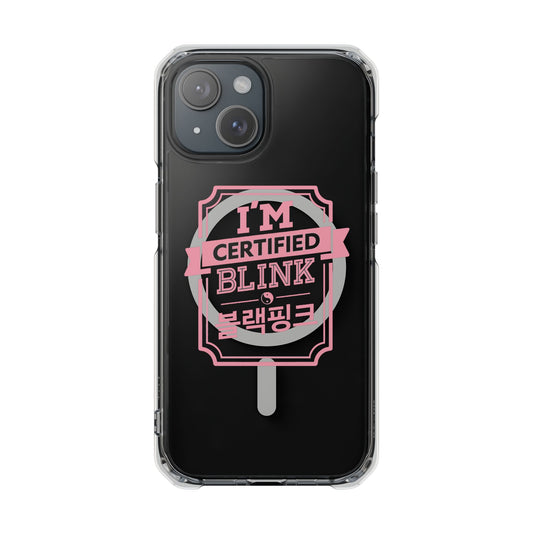 Certified BLINK Badge - Magnetic Clear Impact Case