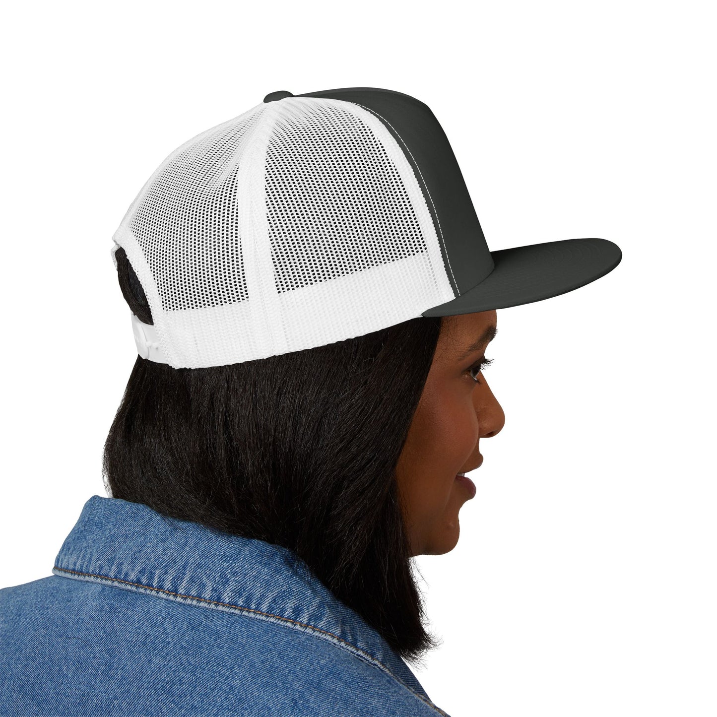 Happier Heart Lettering Trucker Cap