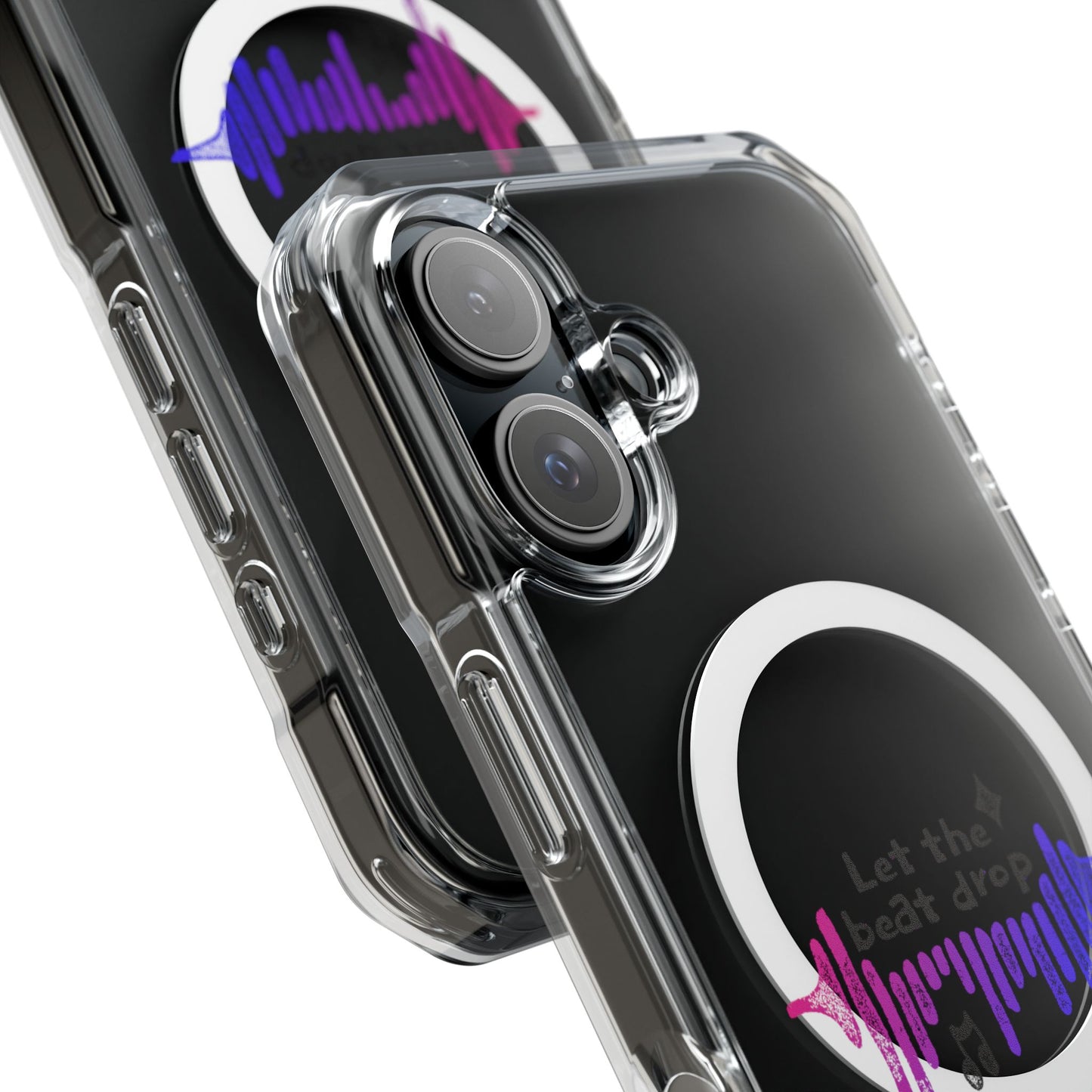 Bold Beats Visualizer Magnetic clear Impact Case