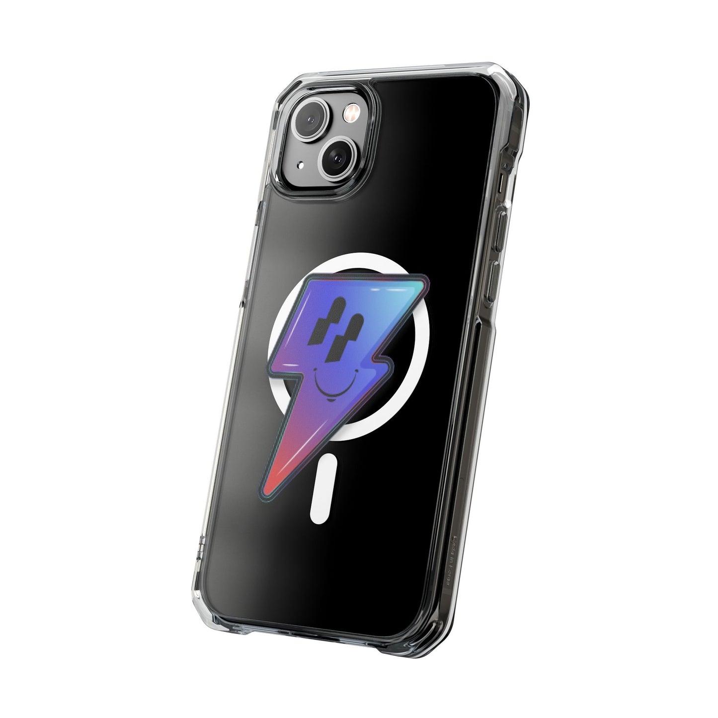 Smiley Charge Pop Magnetic clear Impact case
