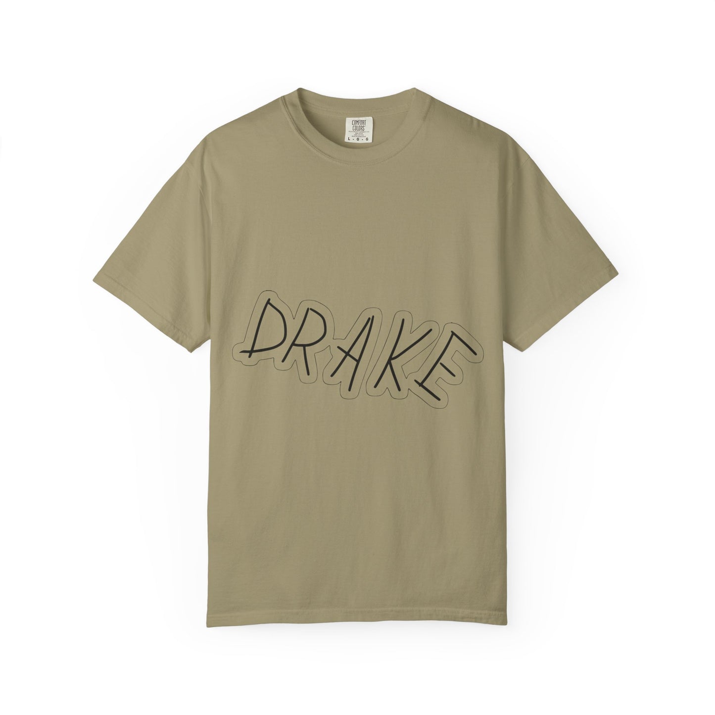Dra-ke Graffiti Script Dyed Tshirt