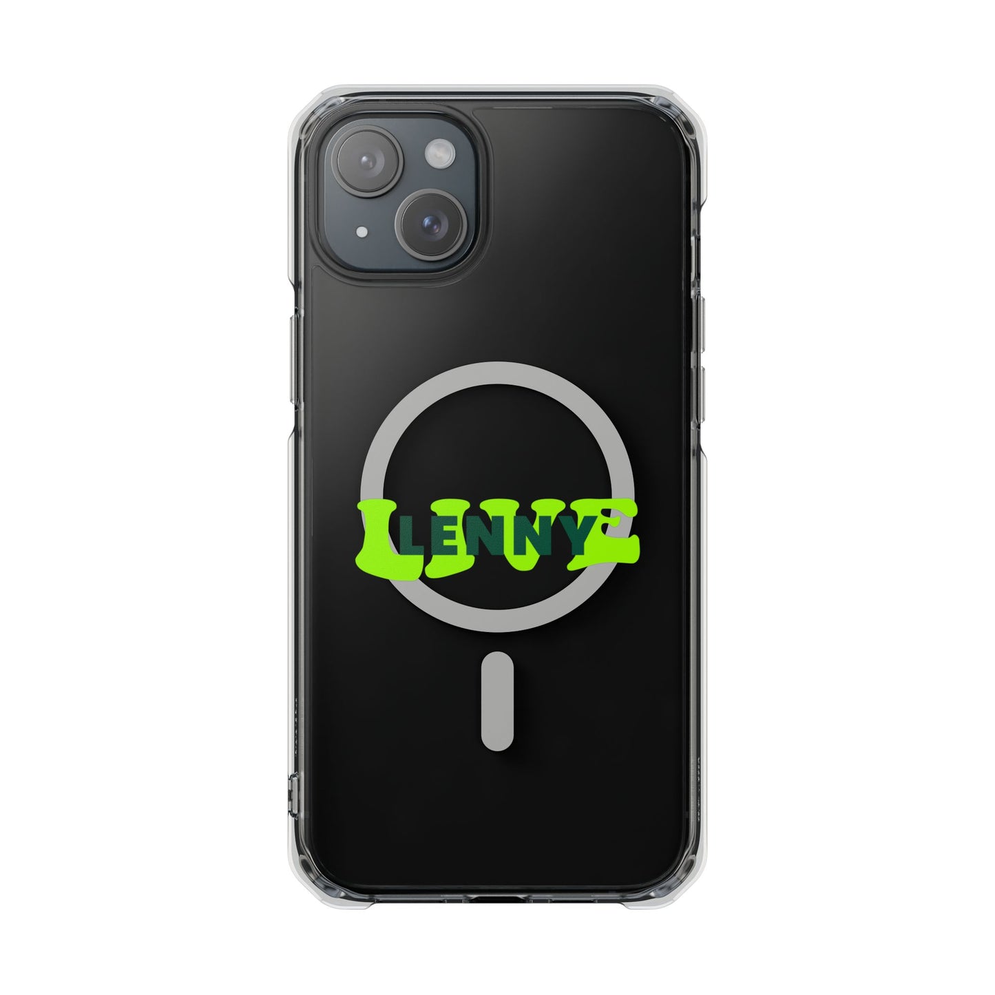Live Lenny Pop Magnetic clear Impact case