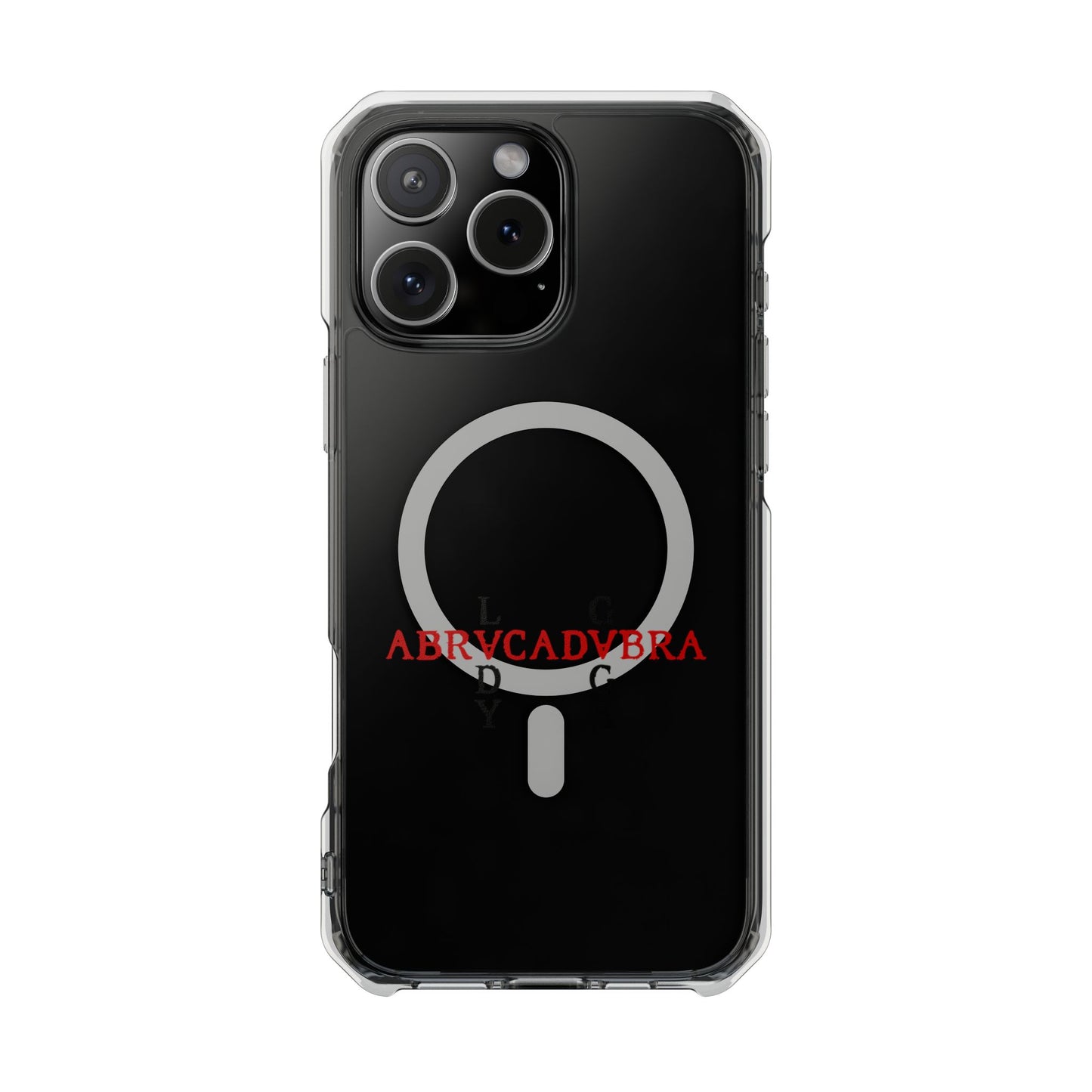 ABRVCADVRA Gothic Spell Magnetic clear case