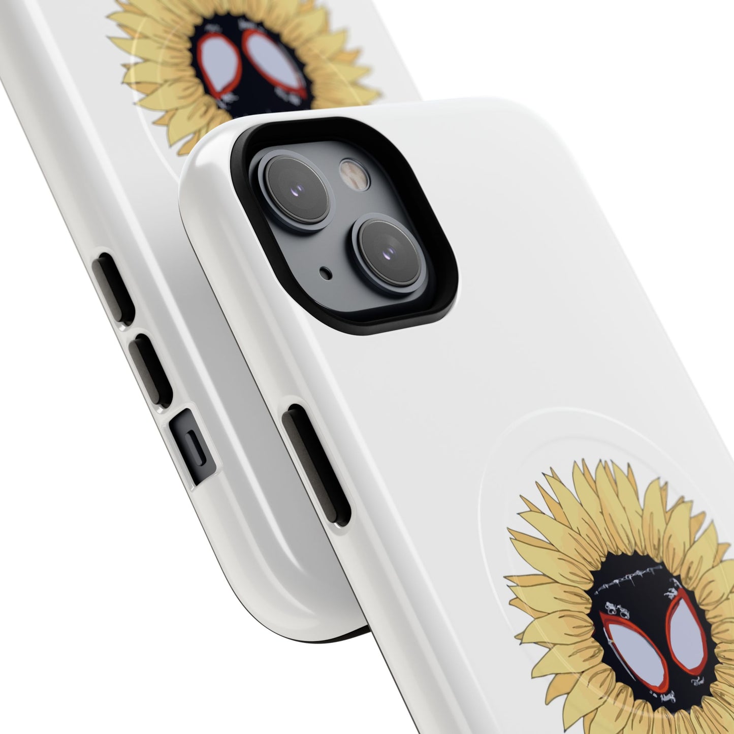 Sunflower Mask Illustration Tough Magnetic Case