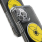 Minimalist Black Disc Outline Magnetic Impact Case