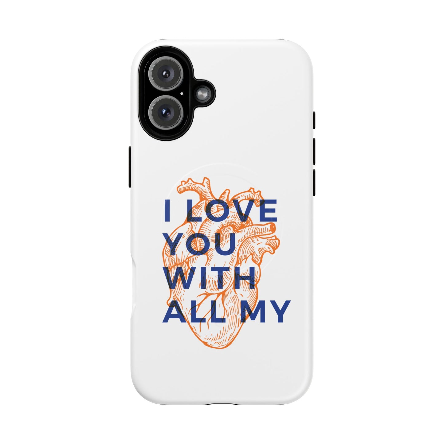 All My Heart Anatomical Art Tough Magnetic Case