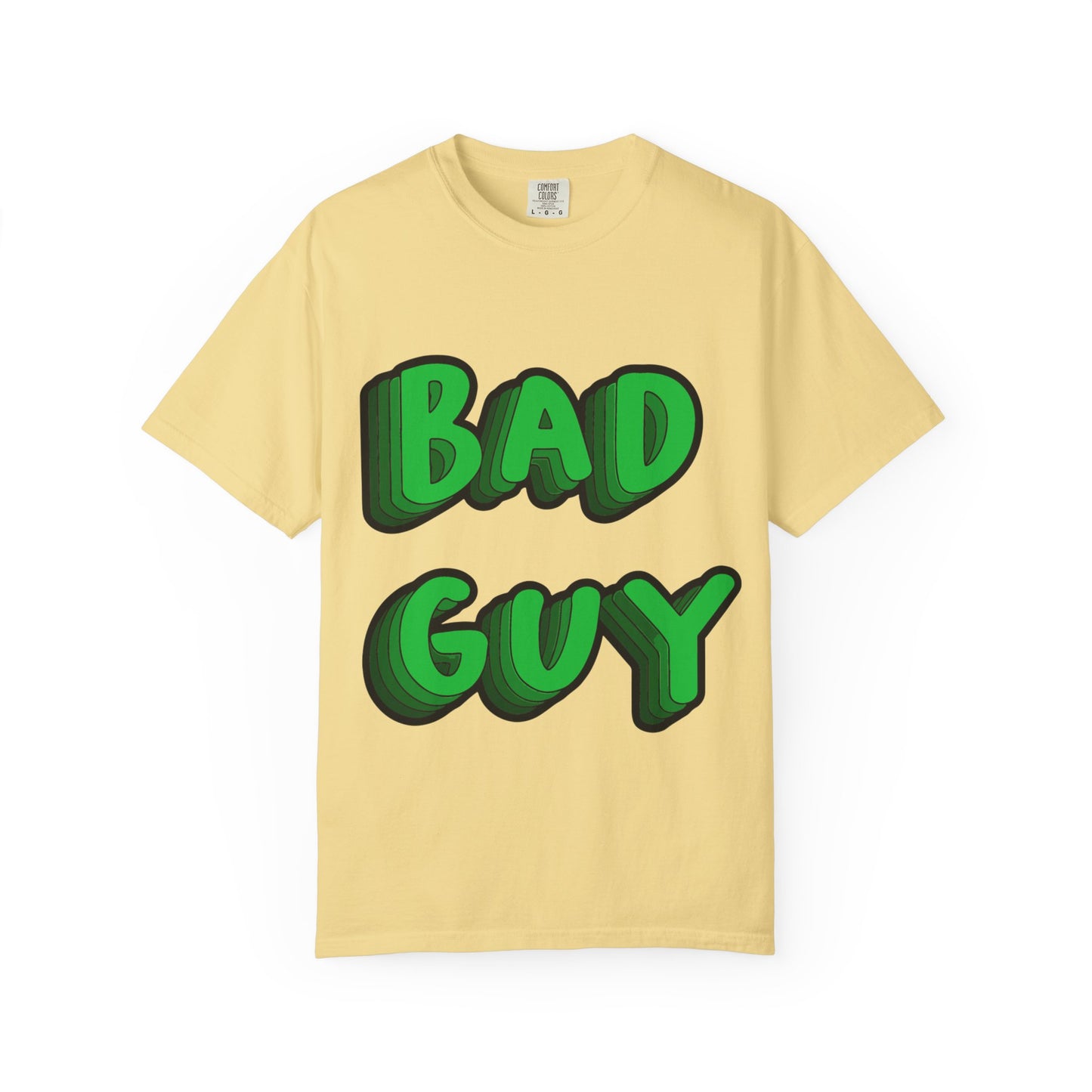 Bold 3D Bad Mood Unisex Dyed T-shirt