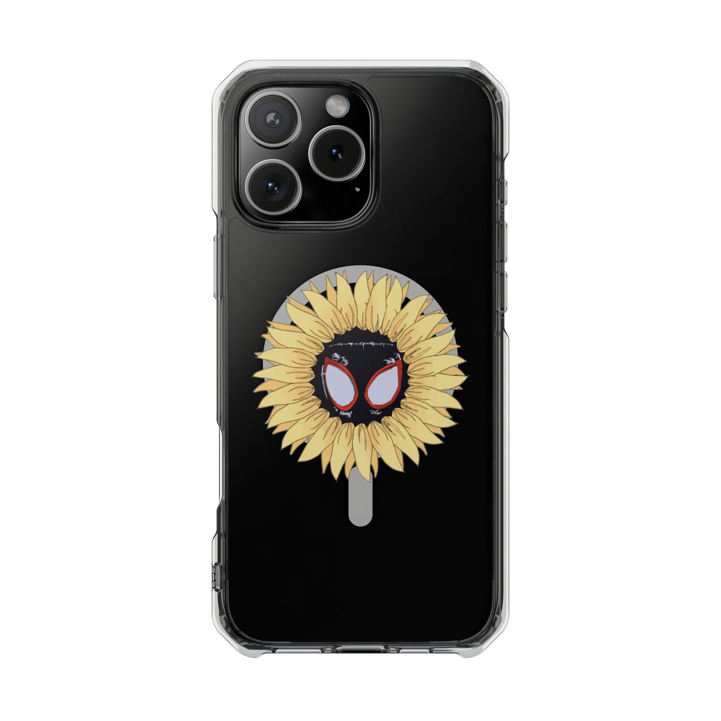 Sunflower Mask Illustration Magnetic Impact Case
