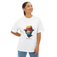 Funk Shadow Portrait Unisex Oversized Boxy Tee