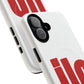 ILO Bold Red Block Tough Magnetic Case