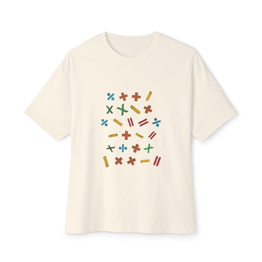 Minimalist Paw Print Oversized Boxy Tee
