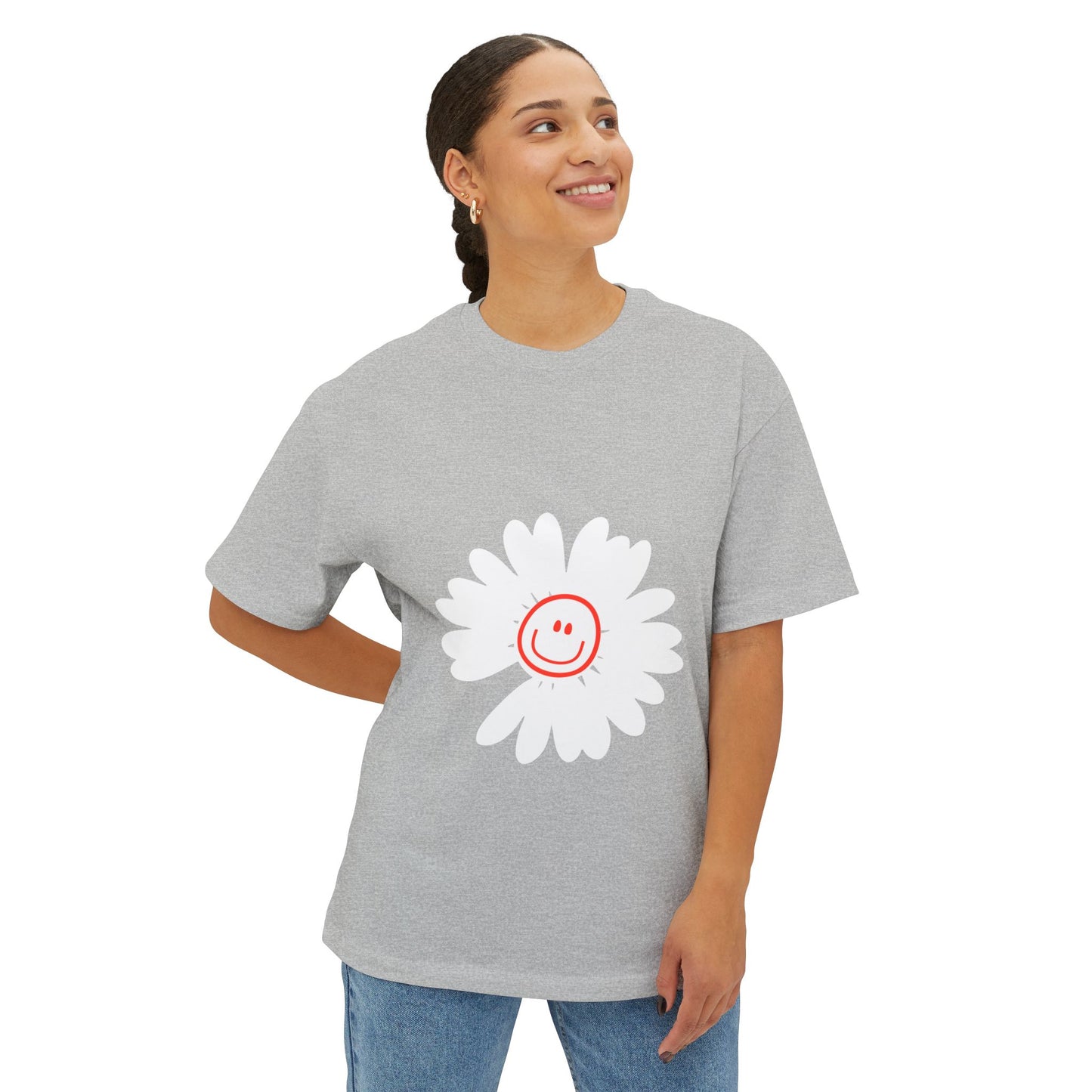 Glowstate Mood Unisex Oversized Boxy Tee