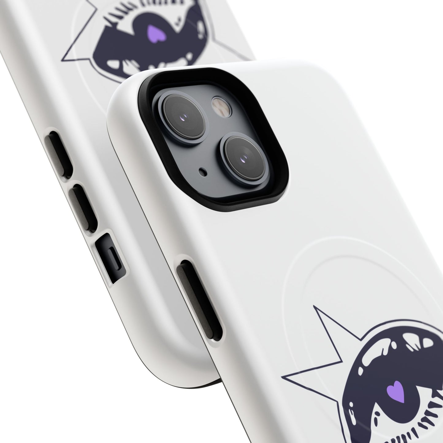 Purple Starry Eye Tough Magnetic phone case
