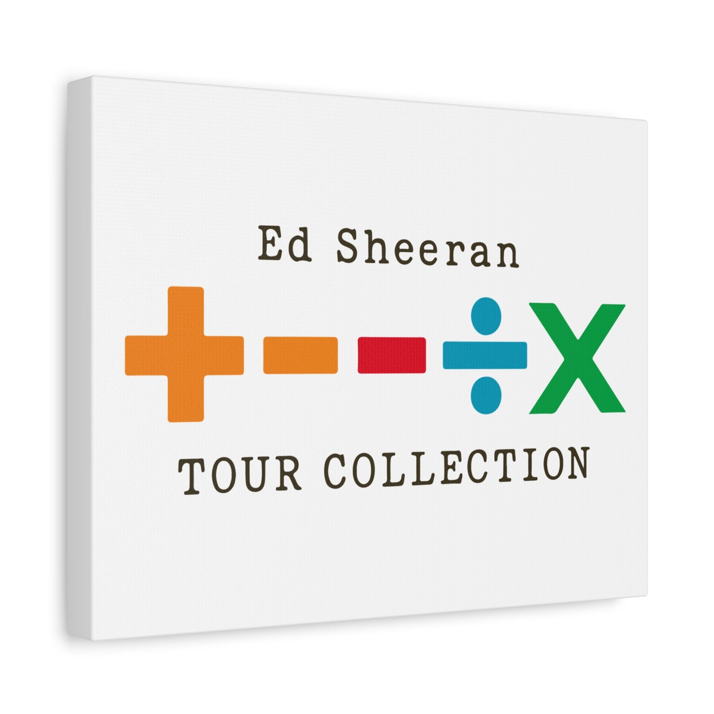 Matte Stretched Canvas, 1.25" Depth – Ed Sheeran Edition