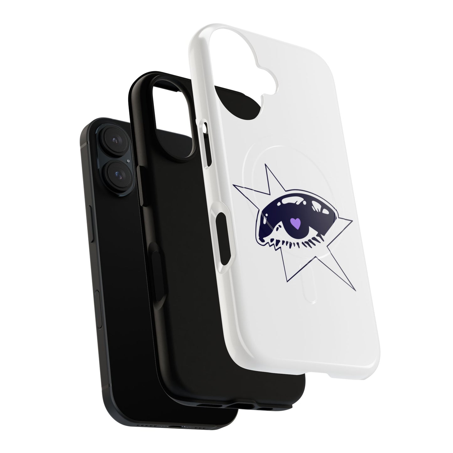Purple Starry Eye Tough Magnetic phone case