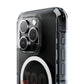 Signature Flame Script Magnetic Clear Impact Case