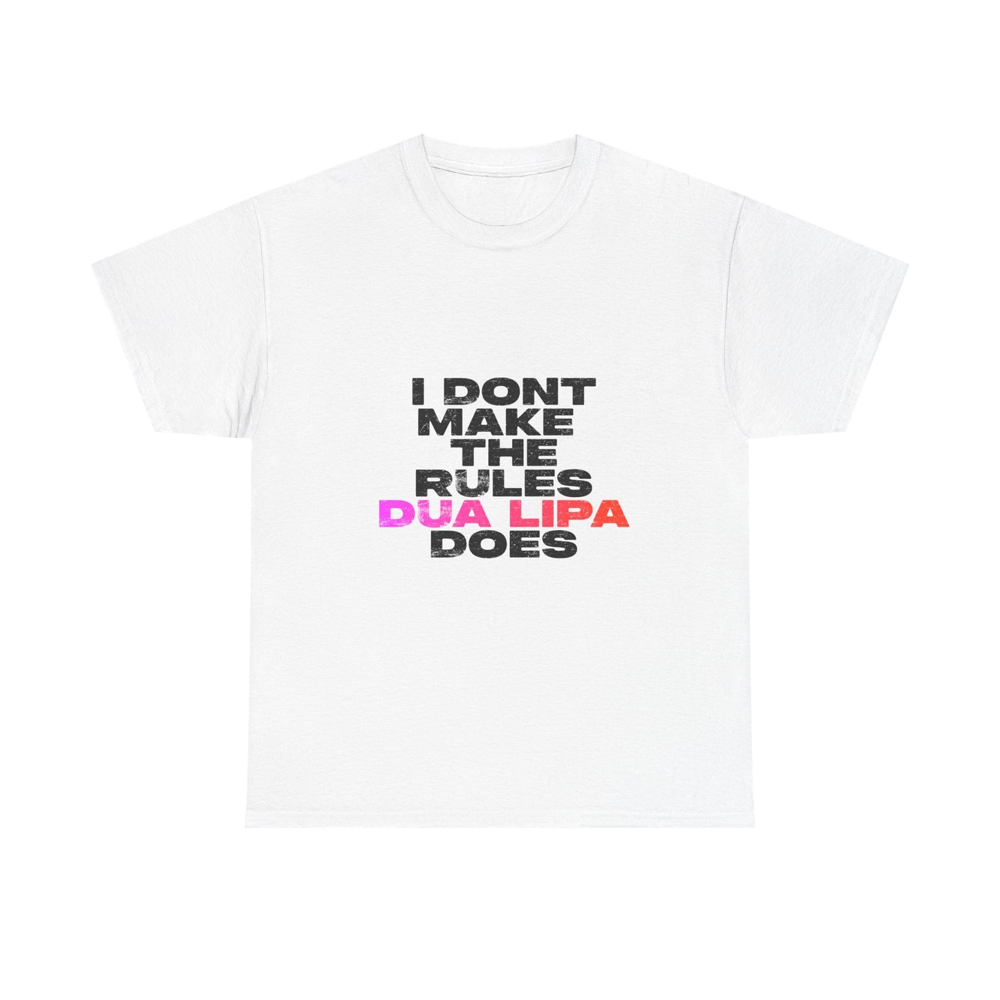 Retro Fade Letter Unisex Heavy Cotton Tee