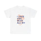 All My Heart Anatomical Art Unisex Heavy Cotton Tee