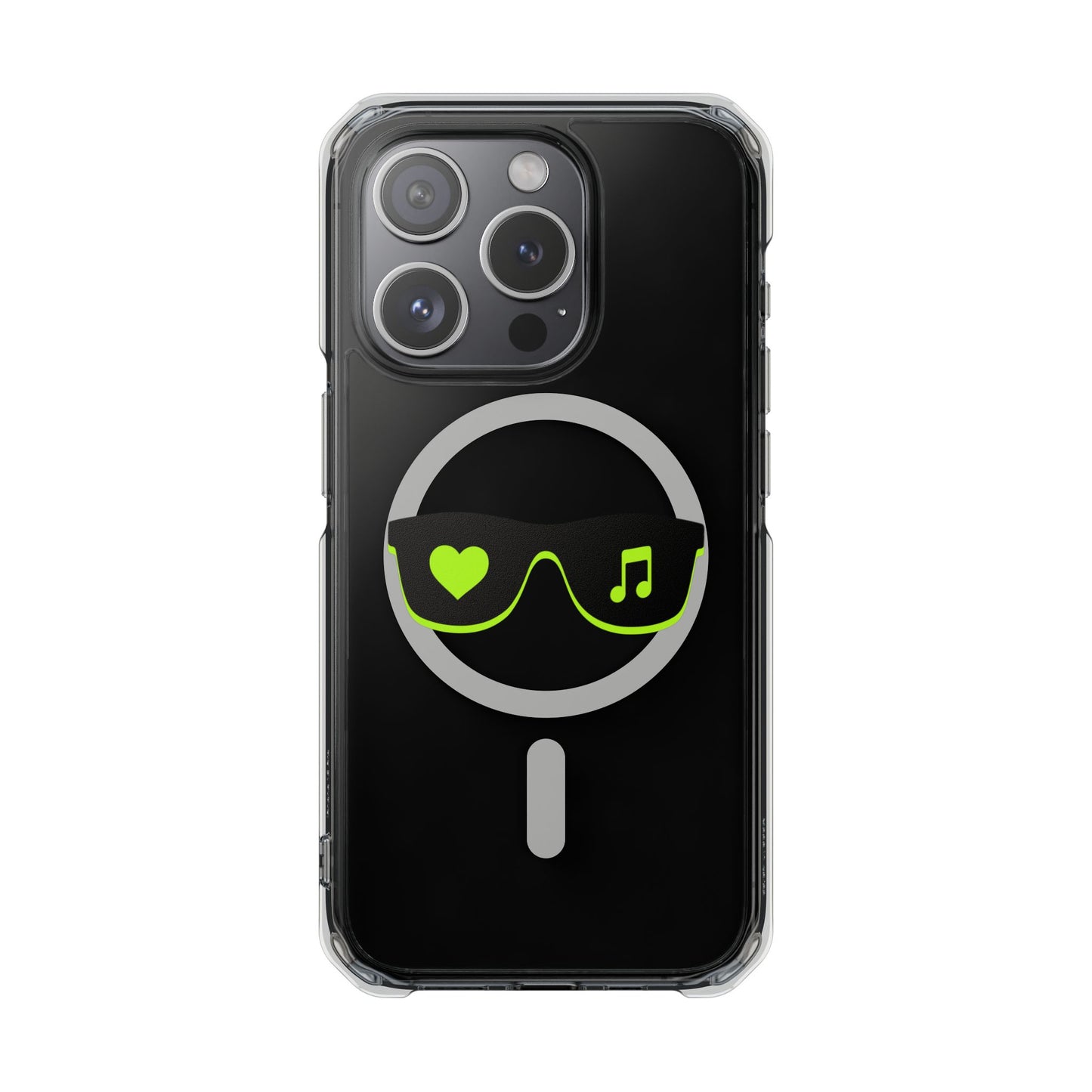 Neon Love Notes Magnetic clear Impact case