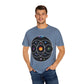 Unisex Garment-Dyed T-Shirt Inspired by Coldplay’s Illustration Concept
