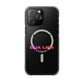 Retro Fade Letter Magnetic Clear Impact case