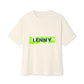 Live Lenny Pop Unisex Oversized Boxy tee