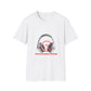 Smiley Beats Graphic Unisex Softstyle Tee