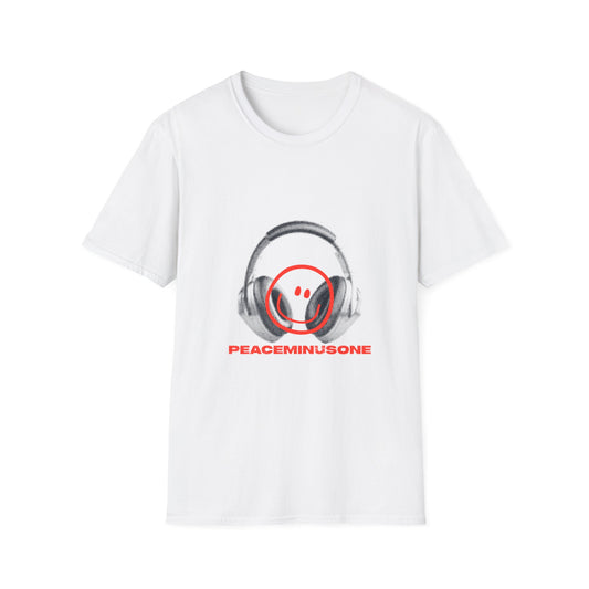 Smiley Beats Graphic Unisex Softstyle Tee