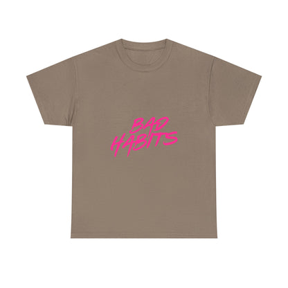 Sun and Waves Minimalist Unisex Heavy Cotton Tee